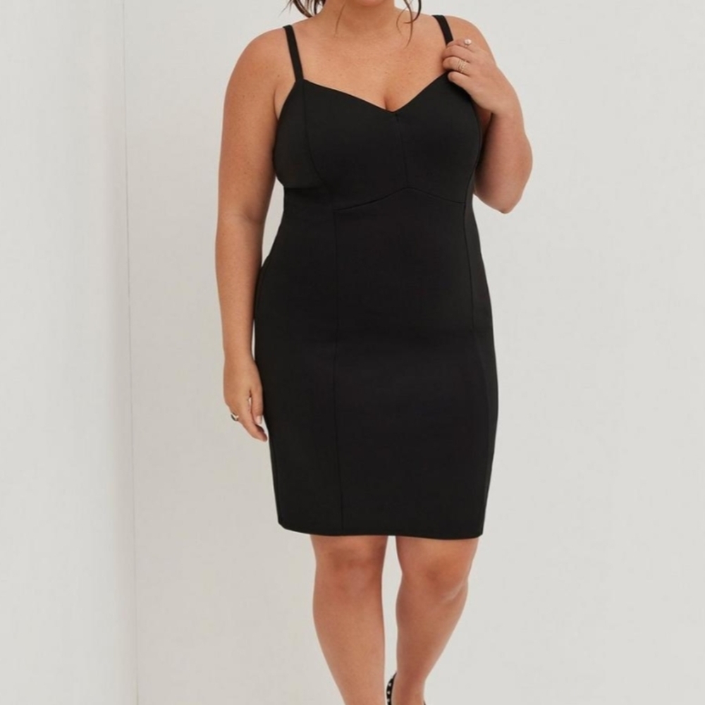 Torrid Black Corset Dress